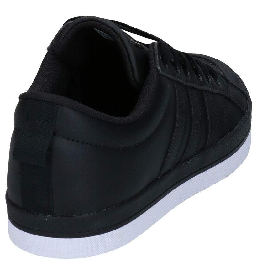 adidas Bravada Zwarte Sneakers in kunstleer (273040)