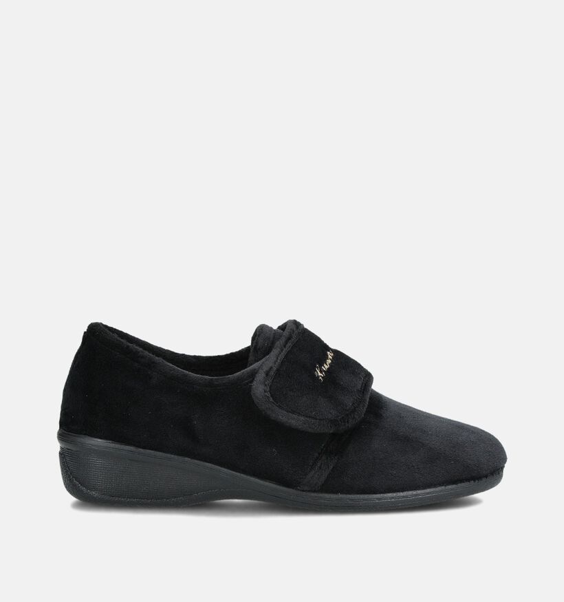 Hush Puppies Doryo Pantoufles en Noir pour femmes (361437)