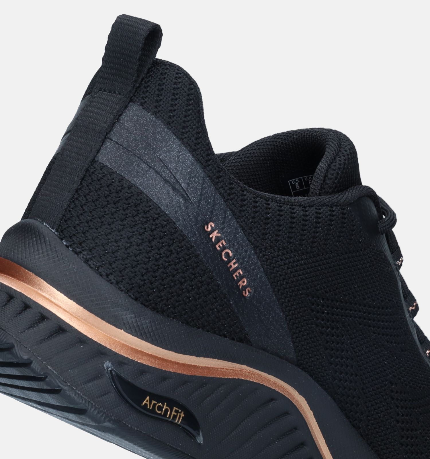 Zwarte on sale dames skechers