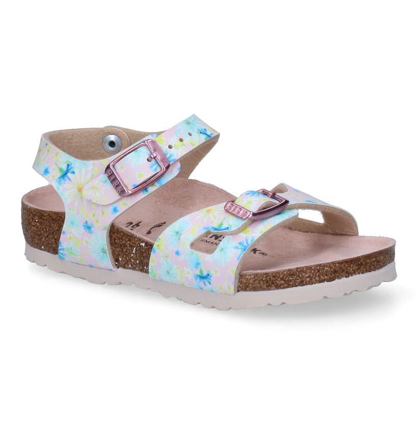 Birkenstock Rio Sandales en Rose pour filles (338101)