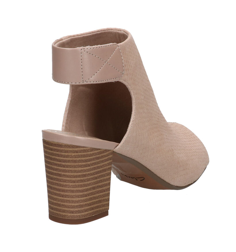 Clarks Deva Bell Sandales en Kaki en nubuck (265506)