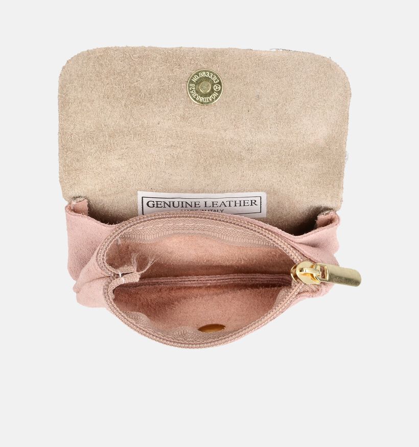 Via Limone Porte-monnaies zipp&eacute; en Rose pour femmes (382755)
