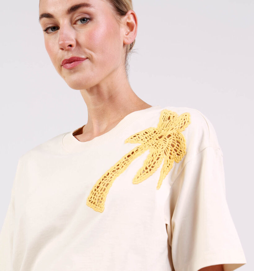 Vila Rubie Beige T-shirt voor dames (374286)