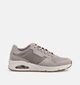 Skechers Uno Vintage Air Taupe Baskets basses en Taupe pour hommes (371101) - pour semelles orthop&eacute;diques