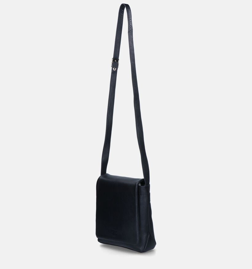 Crinkles Cognac Crossbody tas voor dames (349846)