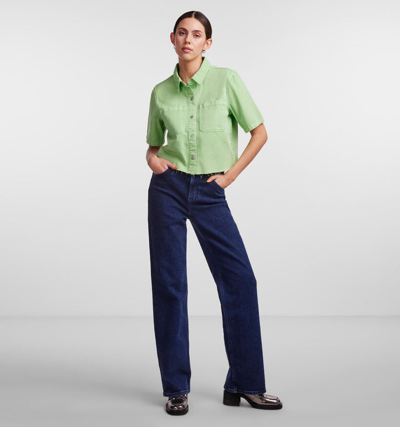 Pieces Blume Groen Hemd voor dames (326786)