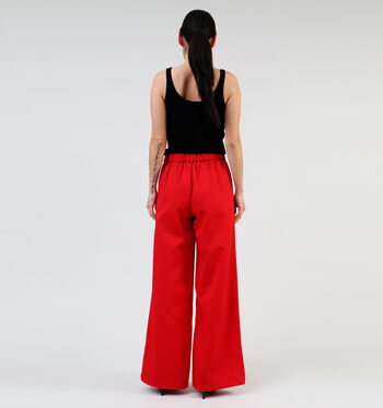 Pieces Pantalons Rouge