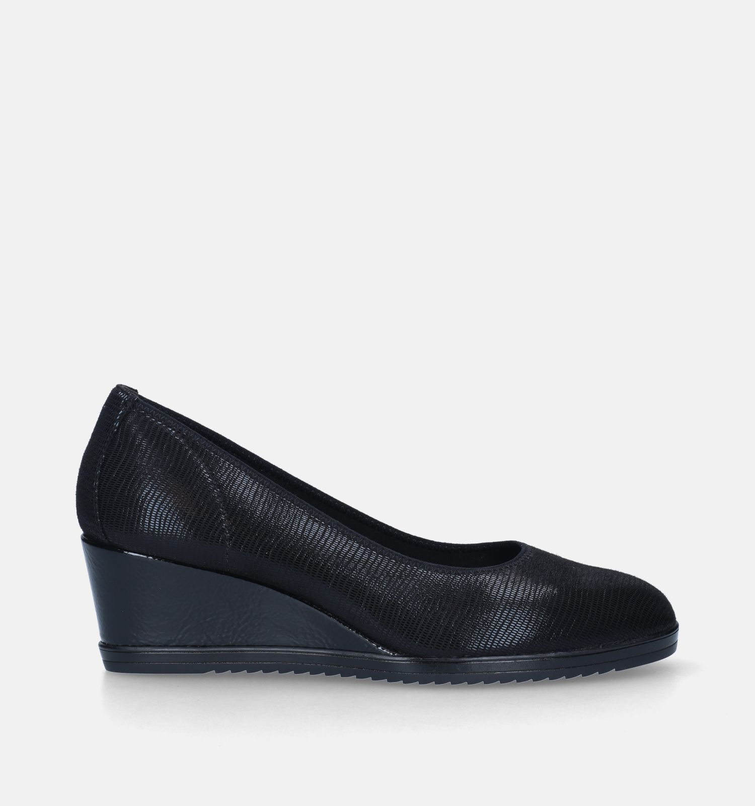 Tamaris Escarpins avec talon compense en Noir Femmes Escarpins en ligne sur TORFS.BE