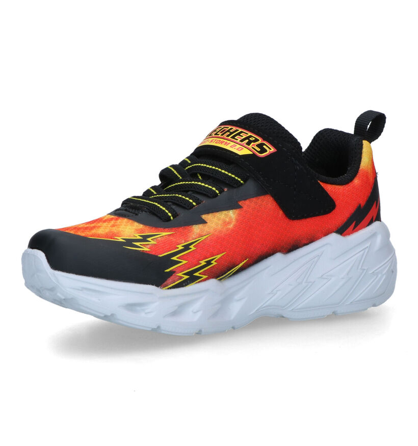 Skechers Light Storm 2.0 Baskets en Noir pour garçons (345242)