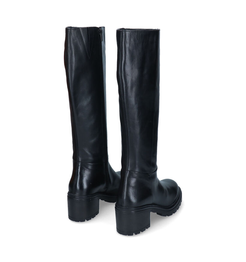 Geox Damiana Bottes en Noir en cuir (313301)