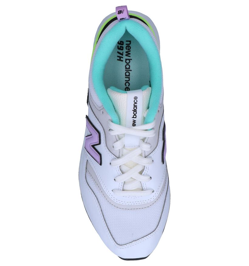Witte Sneakers New Balance CM997 in kunstleer (264171)