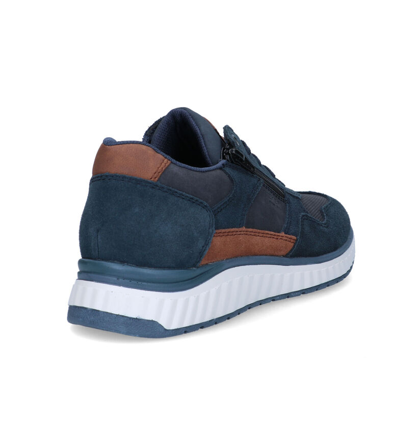 Rieker Chaussures à lacets en Bleu pour hommes (354802) - pour semelles orthopédiques