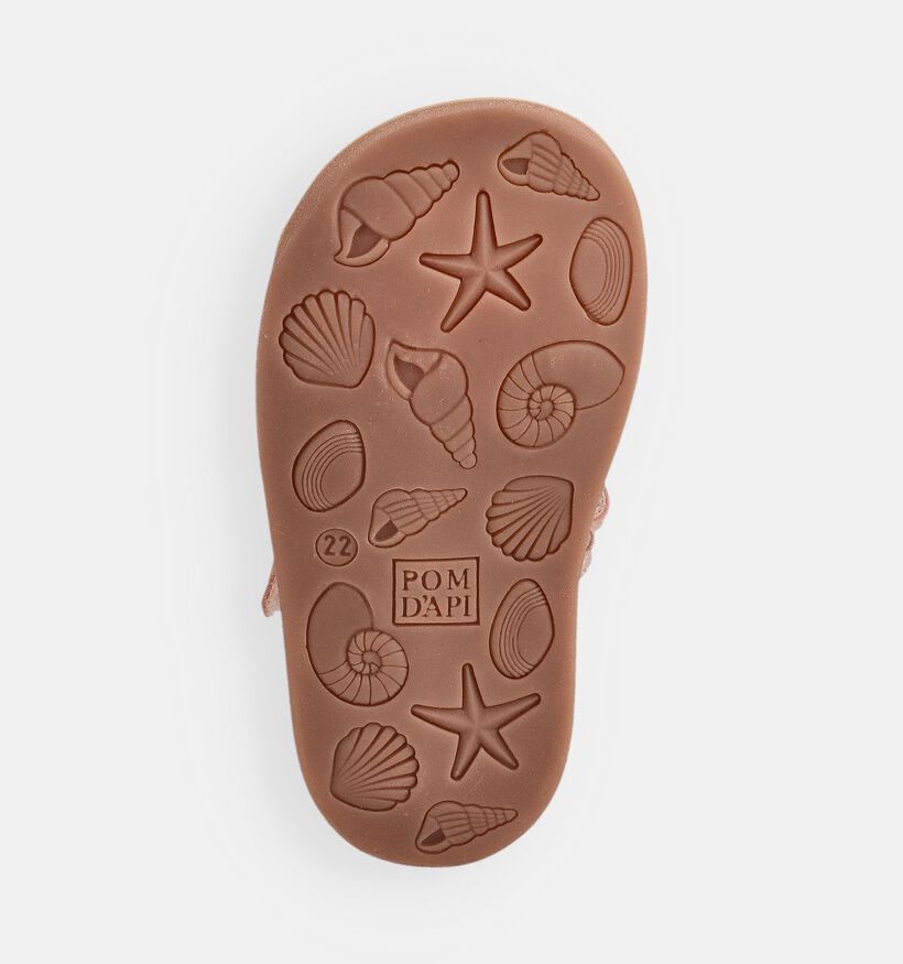 Pom d'Api Poppy Air Rose Golden Babysandalen voor meisjes (370301)