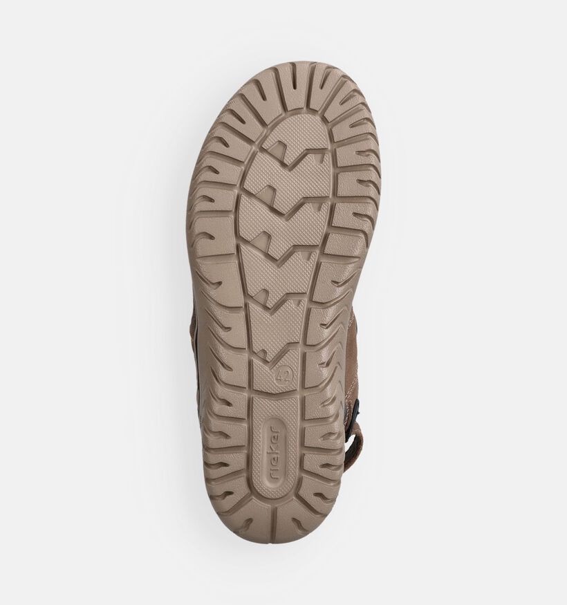 Rieker Sandales en Marron pour hommes (370516)