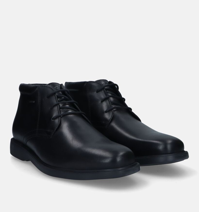 Geox Brayden Chaussures habillées en Noir pour hommes (329813) - pour semelles orthopédiques