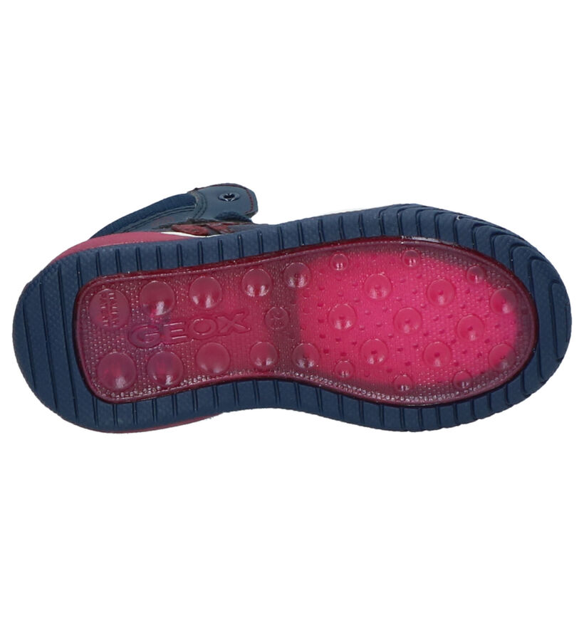 Respira Baskets montantes en Bleu foncé pour filles (273265) - pour semelles orthopédiques