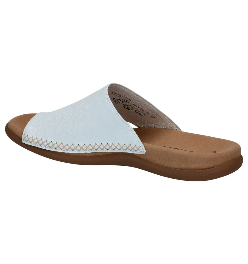 Gabor Best Fitting Cognac Slippers in leer (301879)