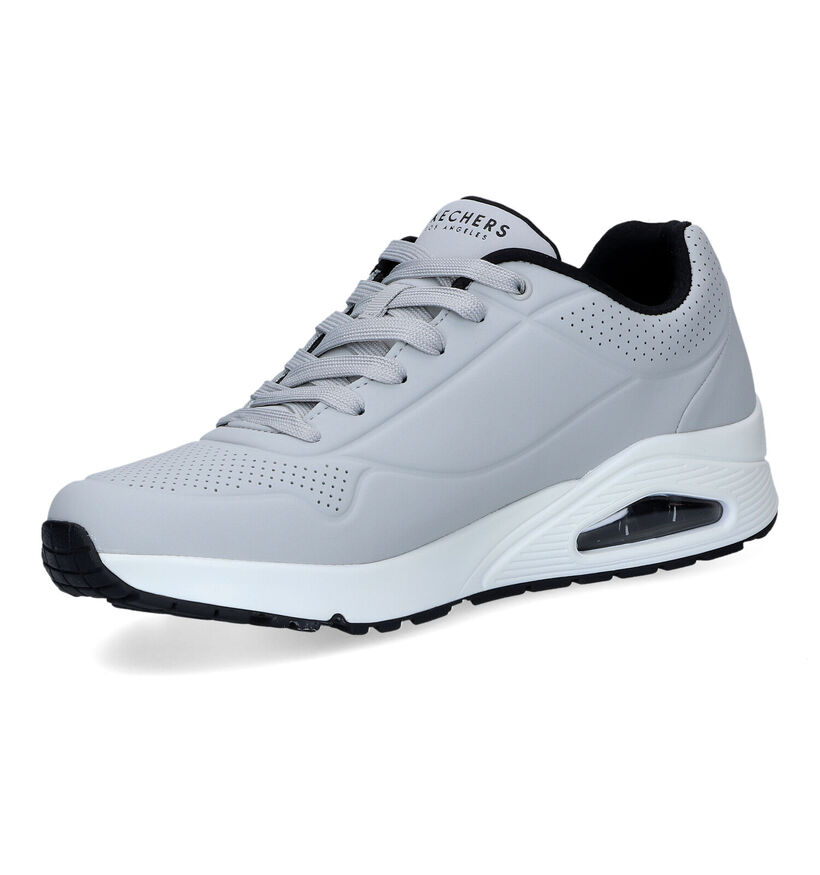 Skechers Uno Stand On Air Zwarte Sneakers voor heren (350318) - geschikt voor steunzolen