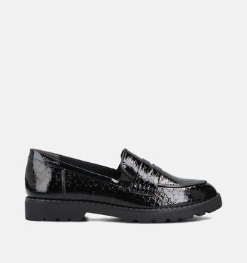 Tamaris Chaussures plates Noir/Bleu
