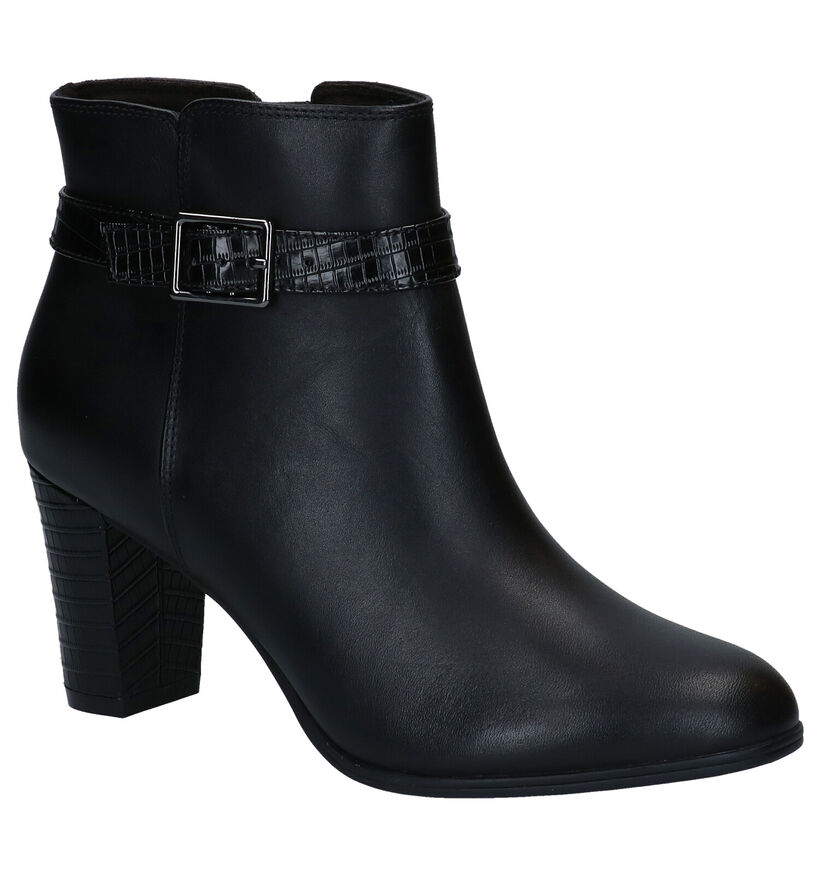 Clarks Alayna Juno Bottillons en Noir en cuir (280231)