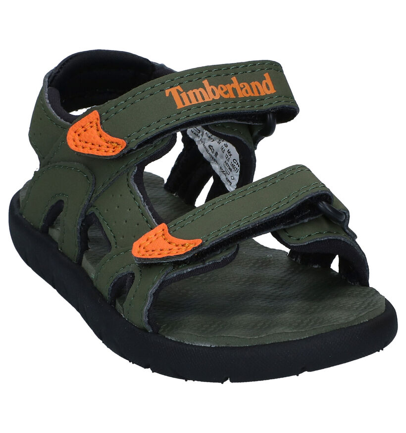 Timberland Perkins Sandales en Khaki pour garçons (320954)