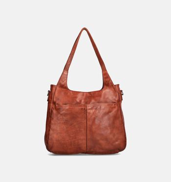 Bear Design Schoudertassen Cognac