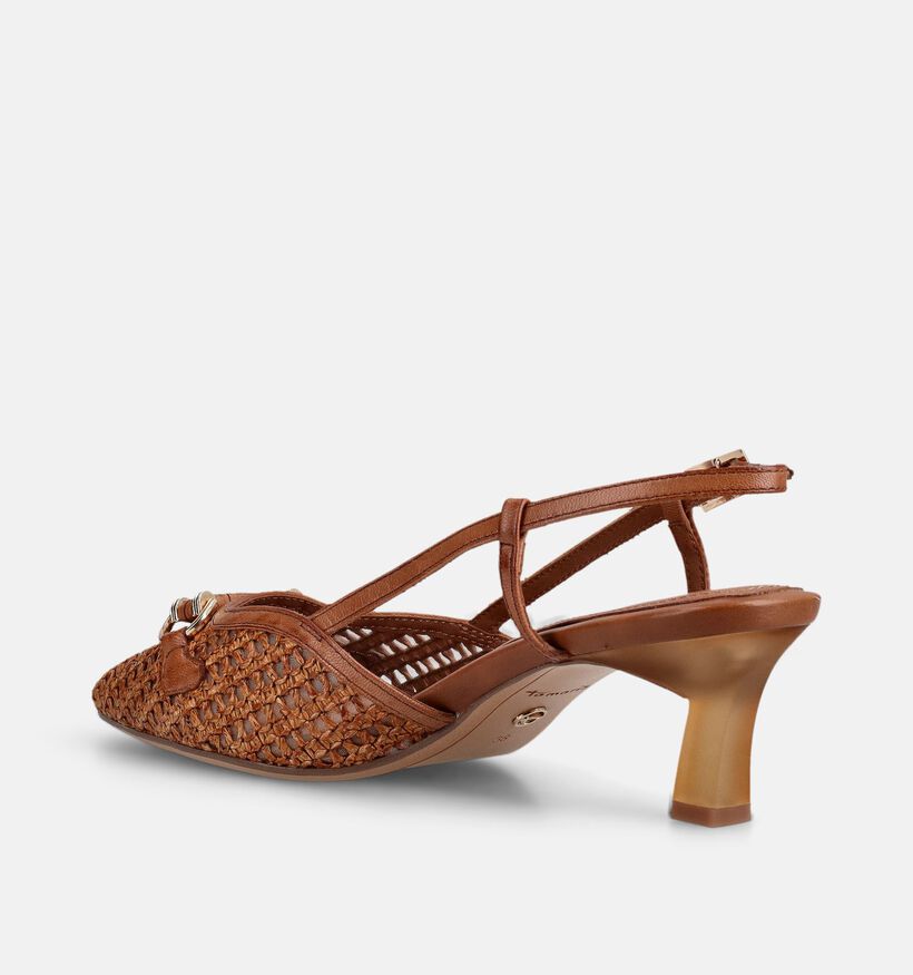 Tamaris Cognac Slingback Pumps voor dames (367600)