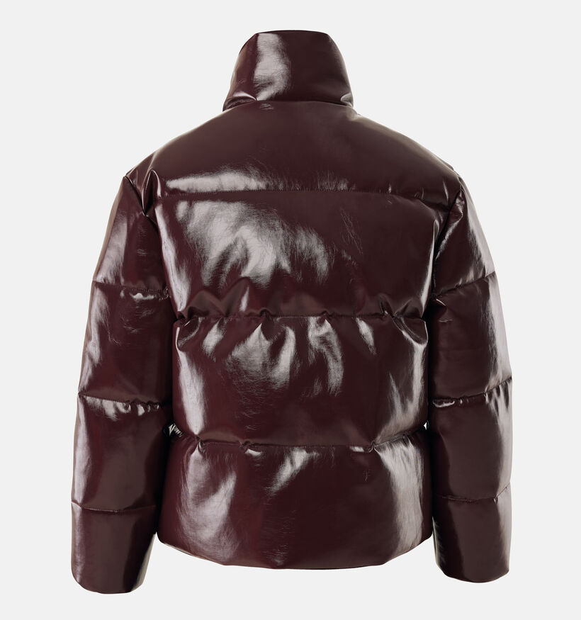 Mexx Boxy Puffer Manteau en Bordeaux pour femmes (362308)