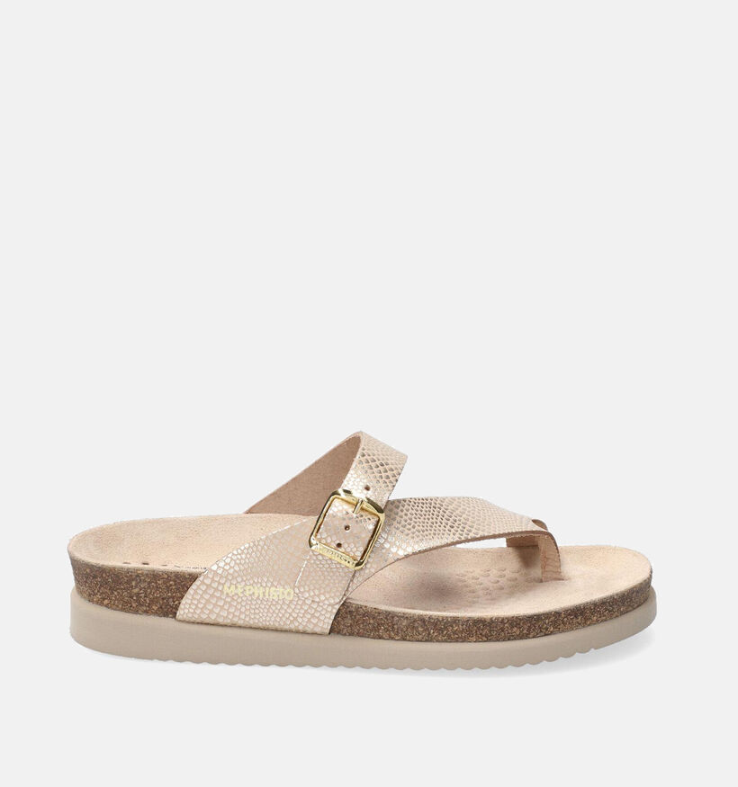 Mephisto Helen Gouden Teenslippers voor dames (354279)