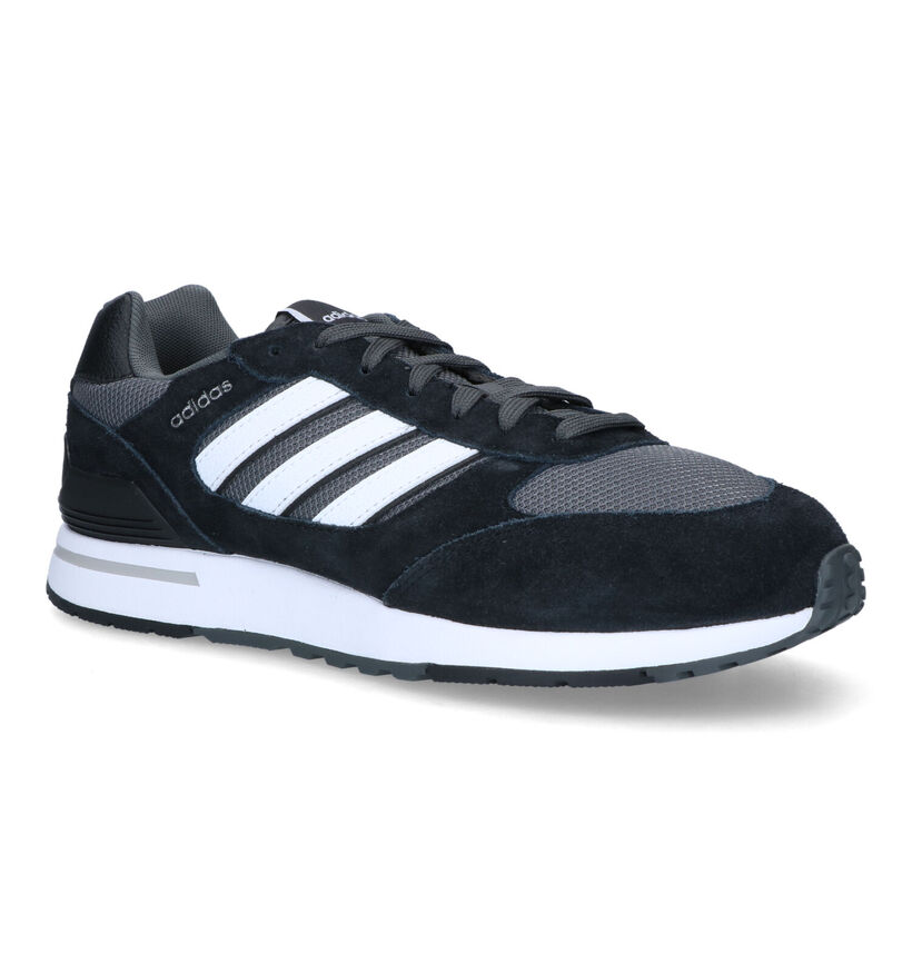 adidas Run 80's Baskets en Noir pour hommes (319053) - pour semelles orthopédiques