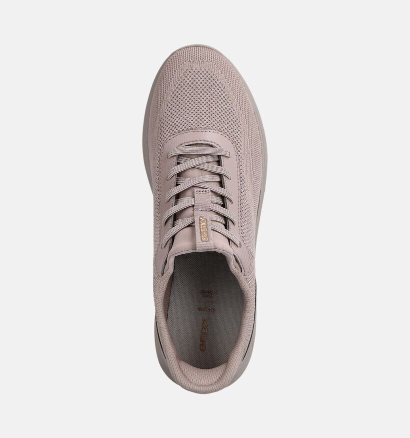 Geox Spherica Plus Baskets en Beige pour femmes (360135) - pour semelles orthopédiques