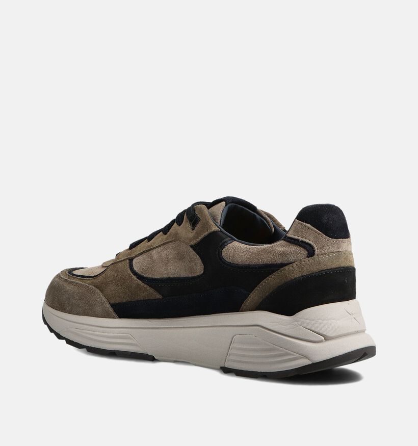 Xsensible Manhattan Chaussures plates en Vert pour hommes (363774) - pour semelles orthopédiques