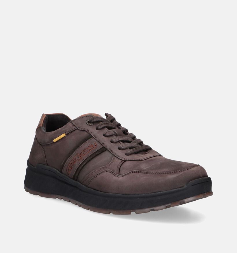 Camel Active Chaussures à lacets en Brun foncé pour hommes (348882) - pour semelles orthopédiques