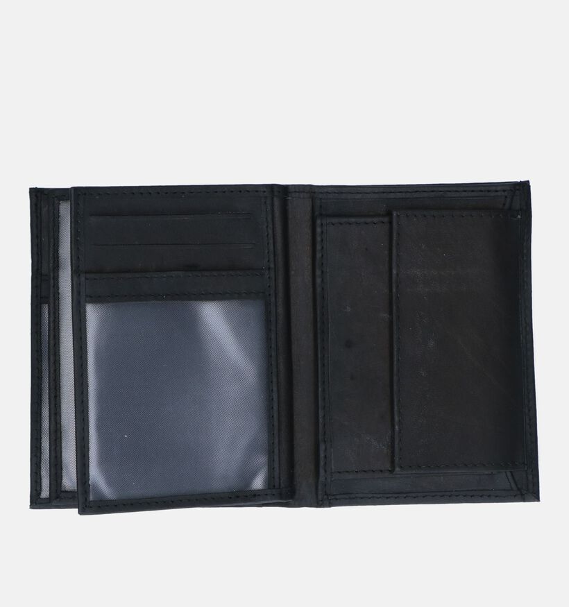 Euro-Leather Zwarte Portefeuille voor heren (353563)
