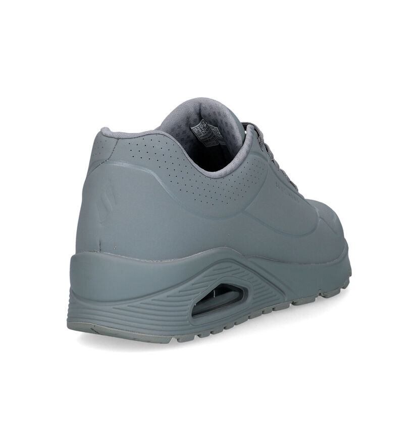 Skechers Uno Stand On Air Baskets en Noir pour hommes (350318) - pour semelles orthopédiques