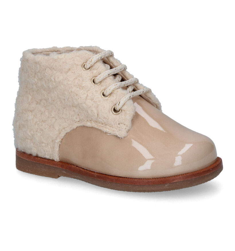 Beberlis Beige Bottines voor meisjes (315689)