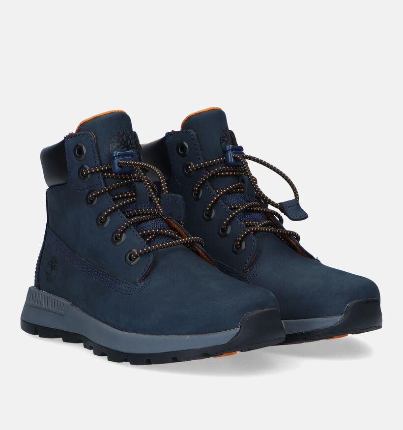 Timberland Killington Tracker Blauwe Bottines voor jongens (329081) - geschikt voor steunzolen