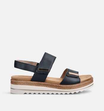 Remonte Sandalen Cognac/Blauw
