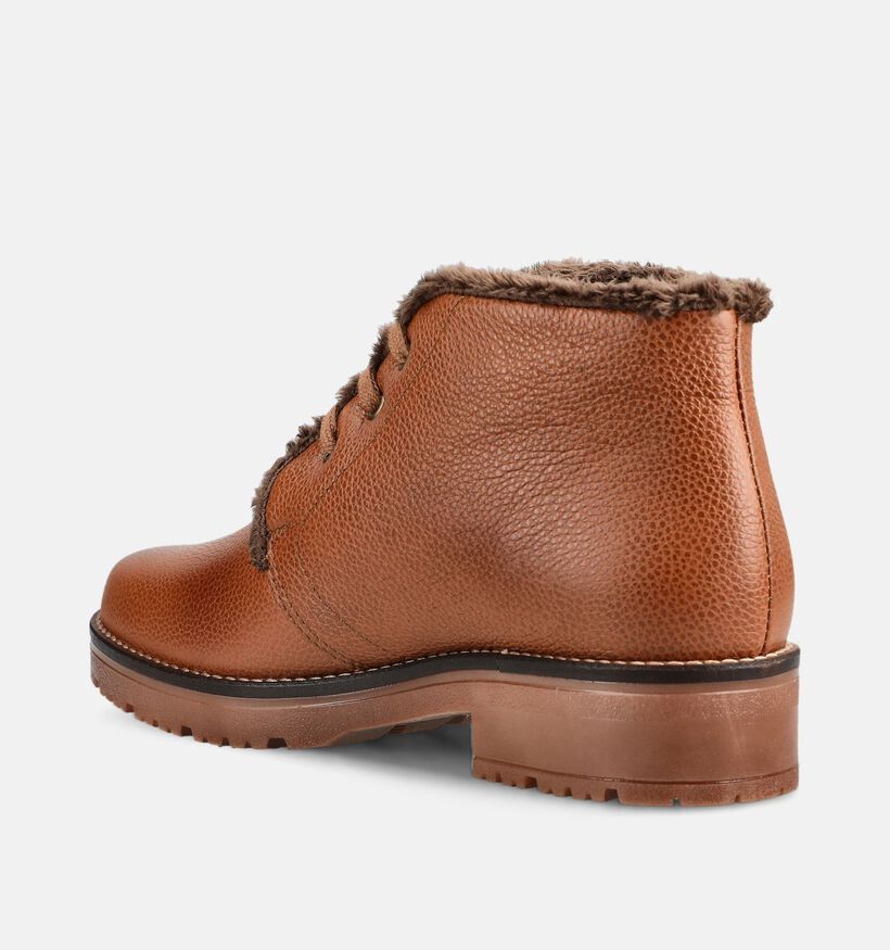 Pitillos Bruine Boots met Veter voor dames (379734) - geschikt voor steunzolen