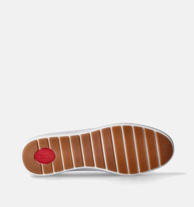Tamaris Comfort Witte Mocassins voor dames (351714) - geschikt voor steunzolen