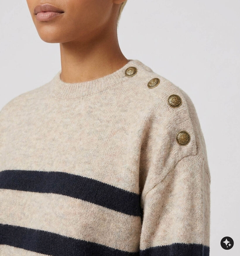 Deeluxe Original Francine Pull en Beige pour femmes (382270)