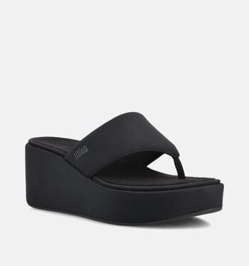 FitFlop Slippers Zwart