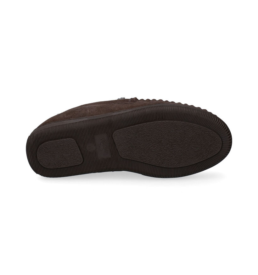 Warmbat Grizzly Cognac Pantoffels voor heren (314422)