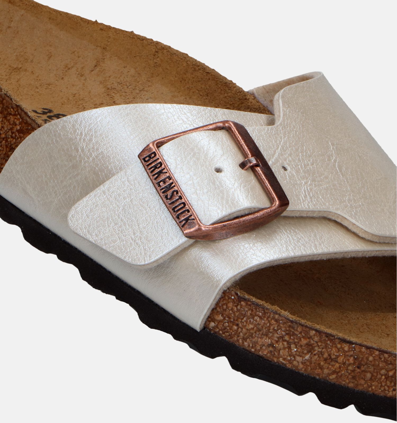 Birkenstock Catalina BS Birko Flor Parelmoer Slippers Dames Slippers Online op TORFS.BE