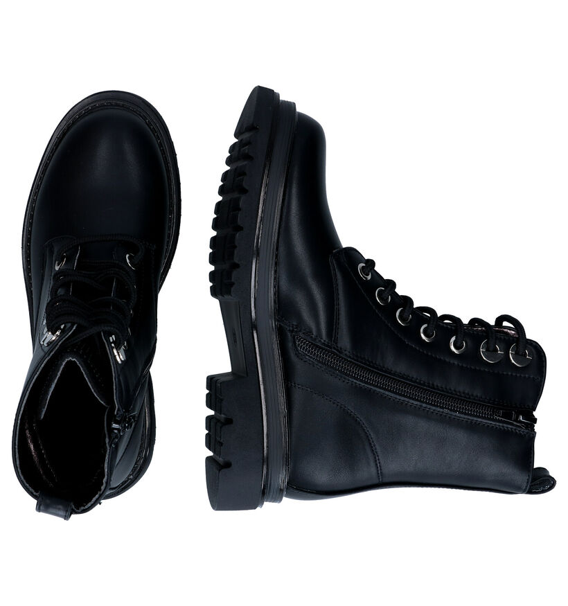 Asso Bottines robustes en Noir en simili cuir (296491)