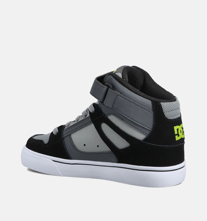 DC Pure Baskets montantes en Gris pour filles, garçons (360791) - pour semelles orthopédiques