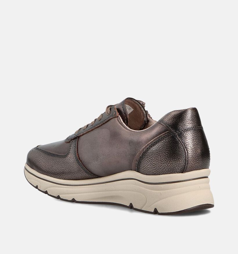 Tamaris Bruine Veterschoenen voor dames (360599) - geschikt voor steunzolen