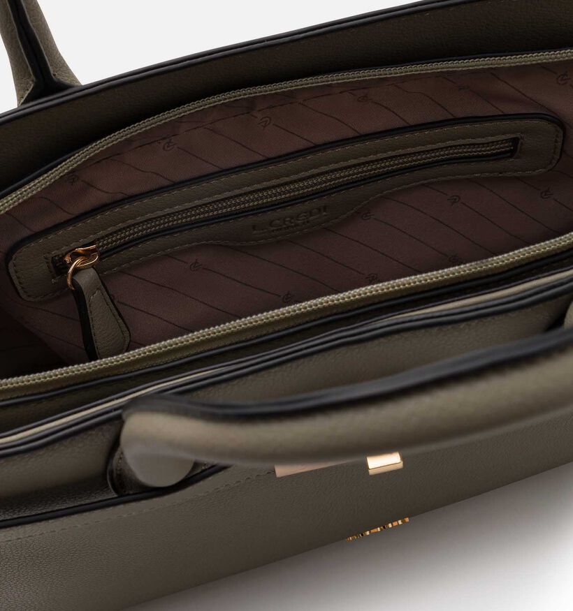 L.Credi Konstanze Sac à main en Vert khaki pour femmes (356612)