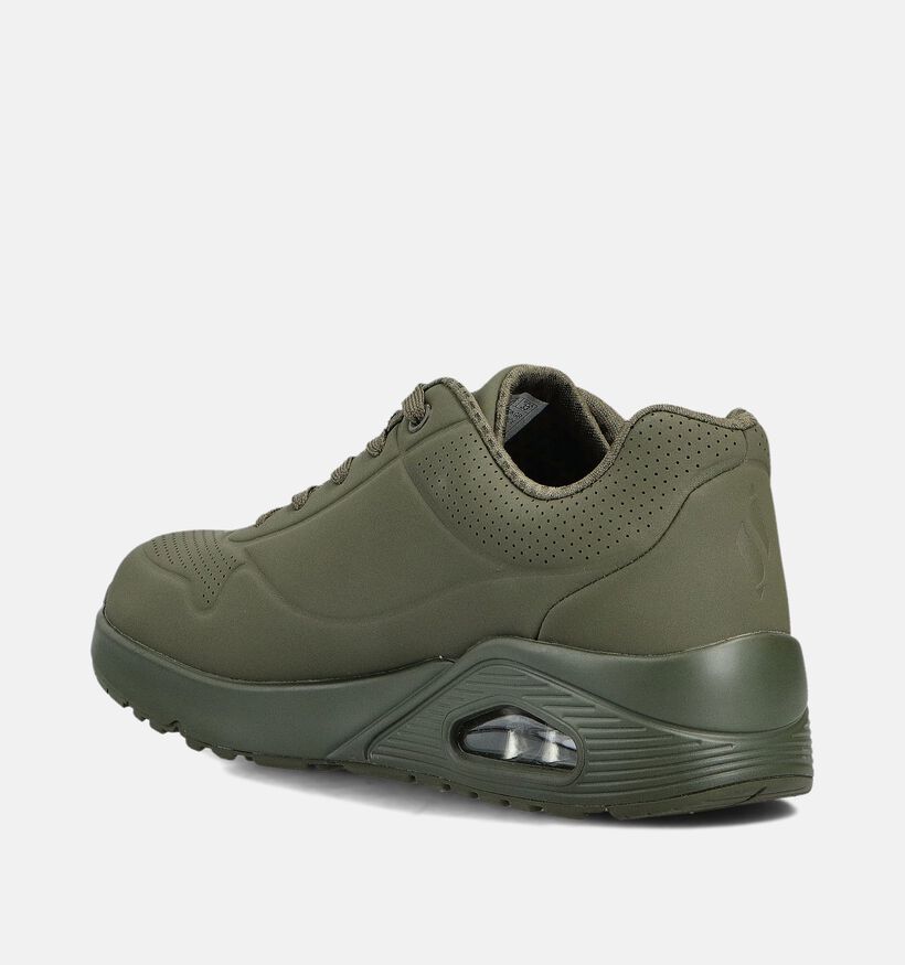 Skechers Uno Stand On Air Groene Sneakers voor jongens, meisjes (360976) - geschikt voor steunzolen