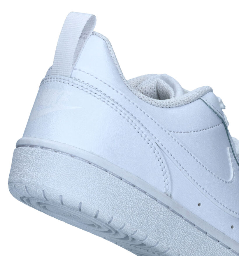 Nike Court Borough LOW 2 GS Witte Sneakers voor meisjes, jongens (350497)